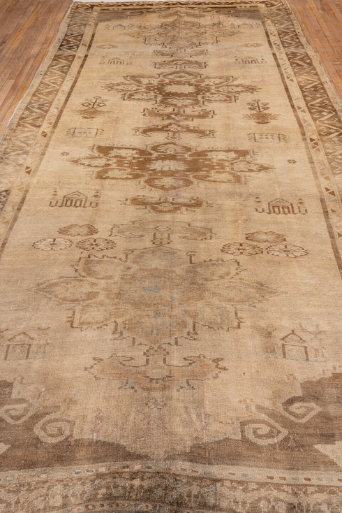 Vintage Oushak Area Rug (6' x 14')